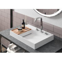 Умивальник керамічний Roca Horizon View 600x420 A32727400B