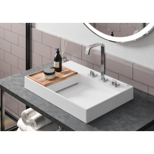 Умивальник керамічний Roca Horizon View 600x420 A32727400B