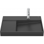 Умивальник керамічний Roca Horizon 600x420 мм Black A32727408B