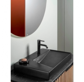 Умивальник керамічний Roca Horizon 600x420 мм Black matt A32727608B