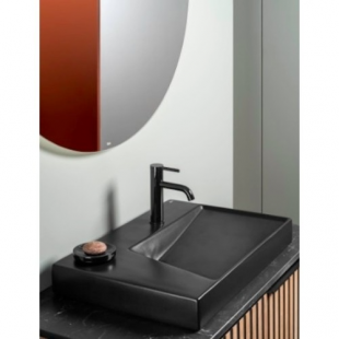 Умивальник керамічний Roca Horizon 600x420 мм Black matt A32727608B