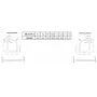 Душовий піддон RADAWAY Delos E, 90x80, лівий SDE9080-01L