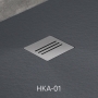 Душовий піддон RADAWAY Kyntos F Anthracite, 90x80, HKF9080-64