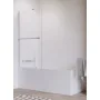 Шторка для ванны RADAWAY Idea PNJ 70 с полотенцедержателем (10001070-01-01W)