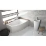 Ванна акриловая RADAWAY SITERA 160x95L (WA1-32-160x095LS) + ножки (NWE-68) + сифон R135L