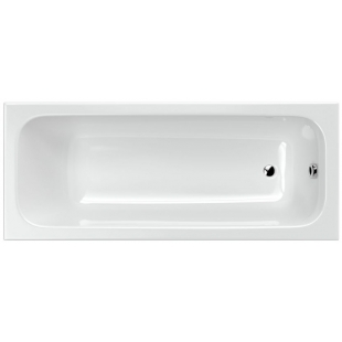 Ванна акриловая RADAWAY MIA 140x70 (WA1-50-140x070) + ножки (NWE-68) + сифон R135L