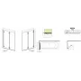Шторка для ванни RADAWAY Arta PND 130, 210213-01L