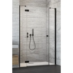 Душові двері RADAWAY Essenza New Black DWJS 110, 385030-54-01 L/R + 384090-54-01