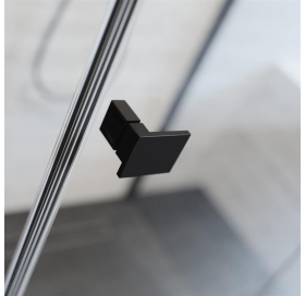 Душевая дверь RADAWAY Essenza New Black KDJ 1200Lx2000 чёрный/прозрачное стекло 385042-54-01L