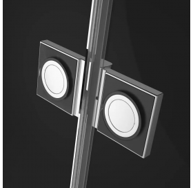 Шторка для ванни RADAWAY Essenza Black PND II 120, 10002120-01-01R
