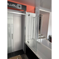 Шторка на ванну Radaway Essenza Pro White PND II 120 ліва, 10102120-04-01L (виставковий зразок)
