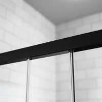 Боковая стенка RADAWAY Idea Black S1 900Rx2000 чёрный/прозрачное стекло 387050-54-01R