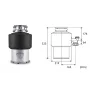 Измельчитель пищевых отходов STATUS Disposers Premium 150