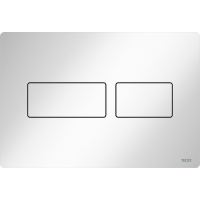 Кнопка смыва металлическая Tece Solid Белый глянец 9240432