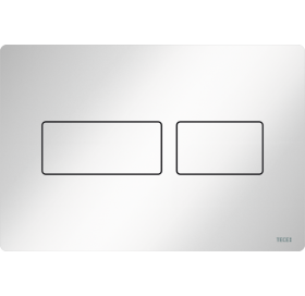 Кнопка смыва металлическая Tece Solid Белый глянец 9240432