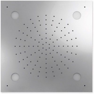 Тропический душ TRES INOX с подсветкой, хром, 29996201