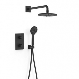 Душевая система с термостатом Tres Therm-Box, 21625004NM