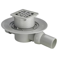 Душовий трап Viega Advantix 4935.1 (557119) 100х100 мм, горизонтальний D50