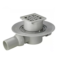 Душовий трап Viega Advantix 4935.1 (557119) 100х100 мм, горизонтальний D50