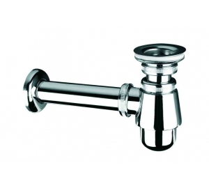 Сифон для раковины McALPINE, хром 220+255CB