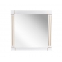 Зеркало Aqua Rodos Роял белый цвет 100 см патина золото АР000000798
