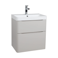 Тумба консольна AQUA RODOS Америна 60 см з умивальником "Deep", АР000134990 (Кашемір)