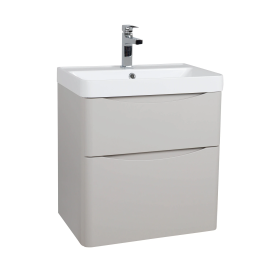 Тумба консольна AQUA RODOS Америна 60 см з умивальником "Deep", АР000134990 (Кашемир)