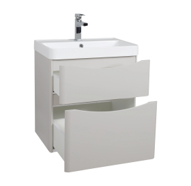 Тумба консольна AQUA RODOS Америна 60 см з умивальником "Deep", АР000134990 (Кашемир)