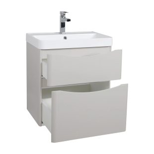 Тумба консольна AQUA RODOS Америна 60 см з умивальником "Deep", АР000134990 (Кашемир)