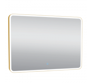 Дзеркало AQUA RODOS "Donato" gold 100х70 sensor з підсвіткою, АР000113302