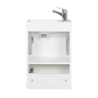 Тумба консольна AQUA RODOS Fabio 40 см з умивальником "MINI", АР000127303 (Белый матовый)