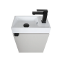 Тумба консольна AQUA RODOS Fabio 40 см з умивальником "MINI", АР000134983 (Кашемир)