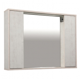 Зеркало AQUA RODOS "Shelf" (нордленд) 85 см со шкафом справа АР0000826..