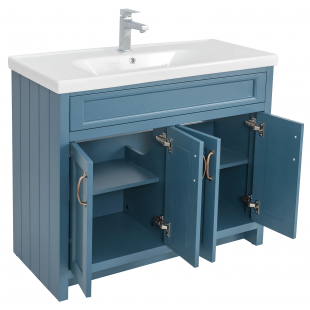 Тумба AQUA RODOS WATERFORD (STIFFKEY-BLUE-MATT) з умивальником 100 см підлогова АР000060777 (Під замовлення 45 днів)