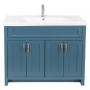 Тумба AQUA RODOS WATERFORD (STIFFKEY-BLUE-MATT) з умивальником 100 см підлогова АР000060777 (Під замовлення 45 днів)