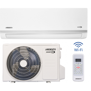 Кондиціонер ARDESTO інверторний, 70 м2, , A++/A+, до -15°С, Wi-Fi, R32, ACM-24INV-R32-WF-AG-S білий