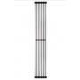 Вертикальный радиатор Betatherm Metrum 2 H-1800 мм, L-255 мм BM6 2180-30/08 9005M 66