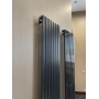 Вертикальный радиатор Betatherm  Blende 1 H-1400 мм, L-394 мм (графитовый серый) B2V 2160/07 7024M 99