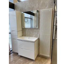 Вертикальний трубчастий радіатор Quantum H-1800 мм, L-405 мм Betatherm BQ 1180/10 9016M 99