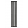 Вертикальний трубчастий радіатор Quantum 2 H-1800 мм, L-405 мм Betatherm BQ 2180/10 9005M 99