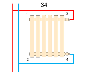 Вертикальный радиатор Betatherm Praktikum 425мм/1000мм PH 2100/11 9005M 34