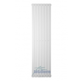 Вертикальний радіатор Betatherm Blende 2 H-1600 мм, L-394 мм B2V 2160/07 9016M 99