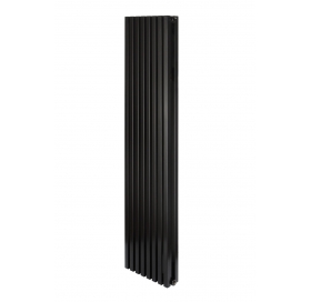 Вертикальний трубчастий радіатор Quantum 2 H-1500 мм, L-325 мм Betatherm BQ 2150/08 9005M 99