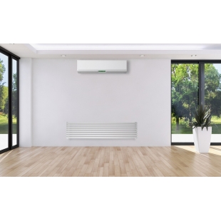 Вертикальний трубчастий радіатор BQH Quantum H-405 мм, L-1000 мм Betatherm BQH 2100/10 9016M 34