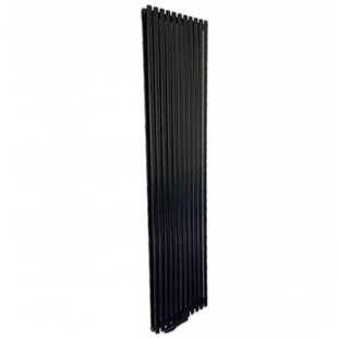 Вертикальный радиатор Betatherm Elipse 2 1800*445 (Черный RAL9005M, подк. №99) BCV 2180/11 9005M 99