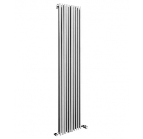 Вертикальный радиатор Betatherm Elipse 2 1800*445 (Белый RAL9016M, подк. №99) BCV 2180/11 9016M 99