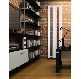 Вертикальний радіатор Betatherm  Praktikum 1 1800*463 (Білий RAL9016M, підк. №99) PV 1180/12 9016M 99