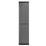 Вертикальный радиатор Quantum 1 1800*405 (Черный RAL 9005M, подк. №99) BQ 1180/10 9005M 99