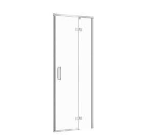 Двері душової кабіни Cersanit Larga 80х195 розпашні правосторонні, профіль хром S932-115 