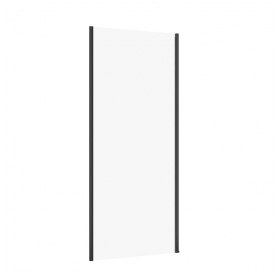 Стінка до розпашних дверей Cersanit Larga 90х195, профіль чорний S932-134 